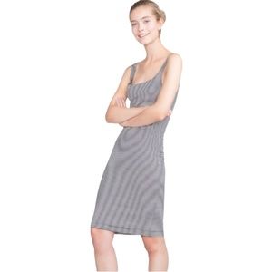 Zara Trafaluc Bodycon Striped Tank Dress